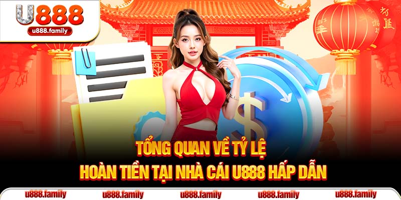 Tổng quan về tỷ lệ hoàn tiền tại nhà cái U888 hấp dẫn